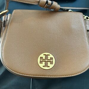 Tory Burch Tan Leather Crossbody Bag